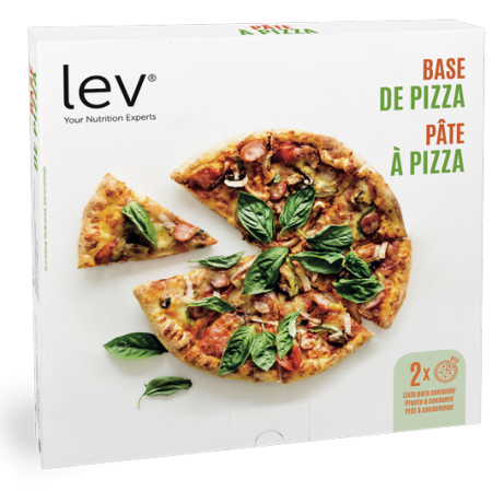 Base de pizza saudável pronta a consumir