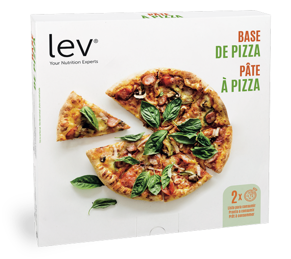 Base de pizza saudável pronta a consumir