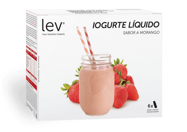 iogurte líquido sabor a morango