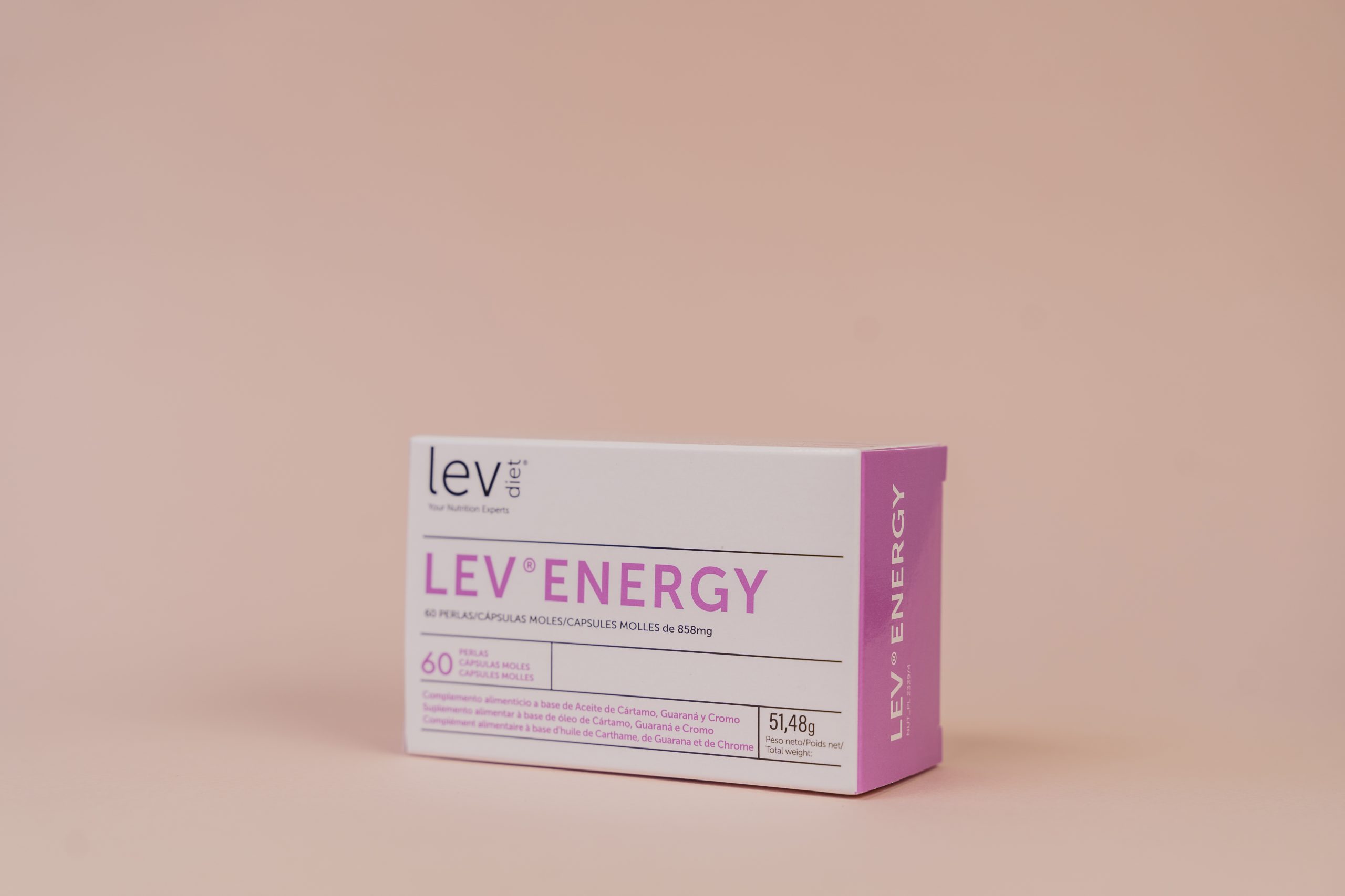 Lev energy - suplemento alimentar para promover a sensação de saciedade