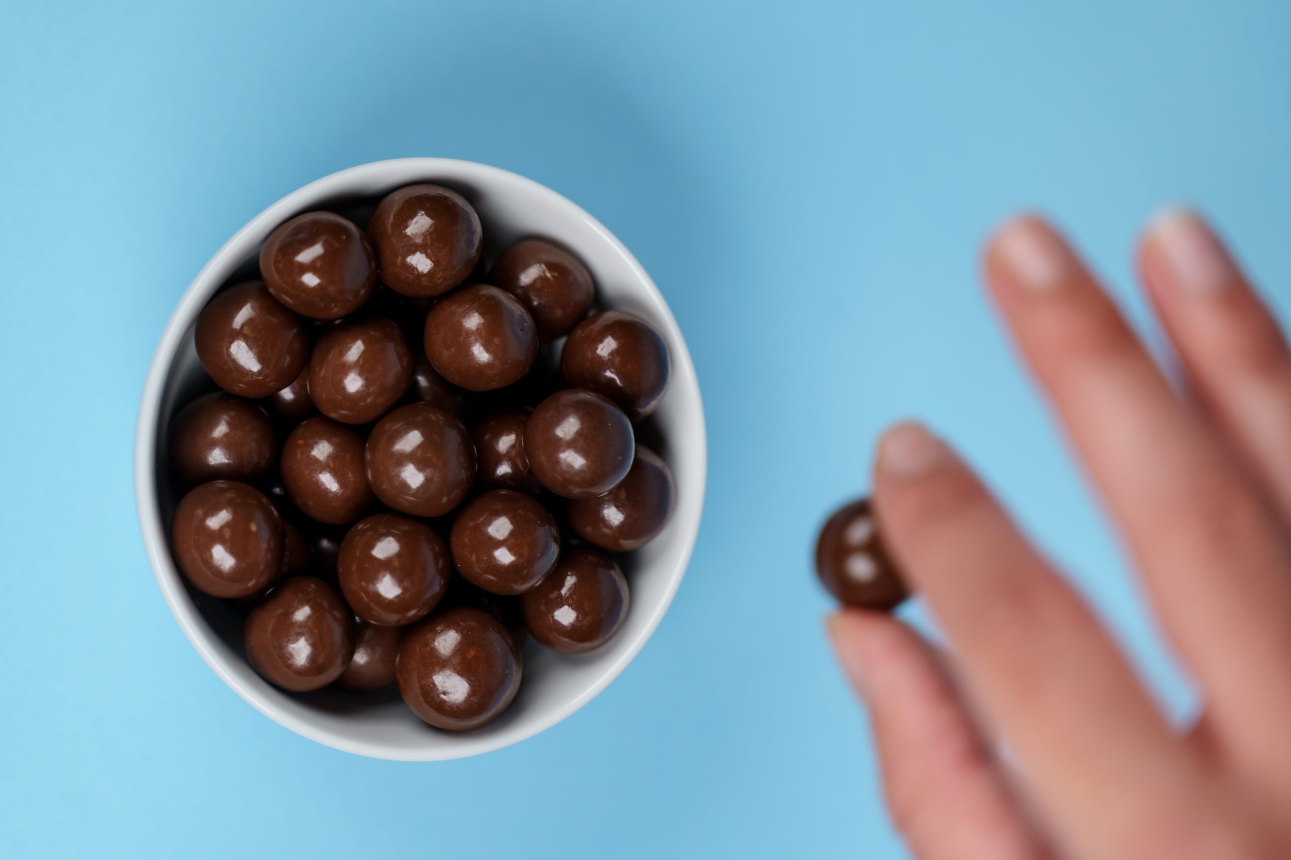 Snack chocolate crocante tipo malterers - sem açúcar e rico em proteína