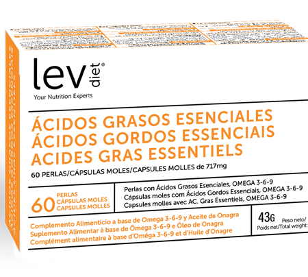 suplemento alimentar de ácidos gordos essencias com ómega 3/6(9