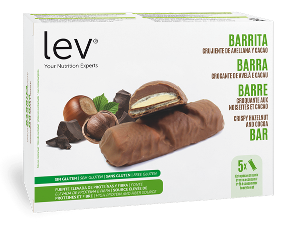 barra crocante avela cacau