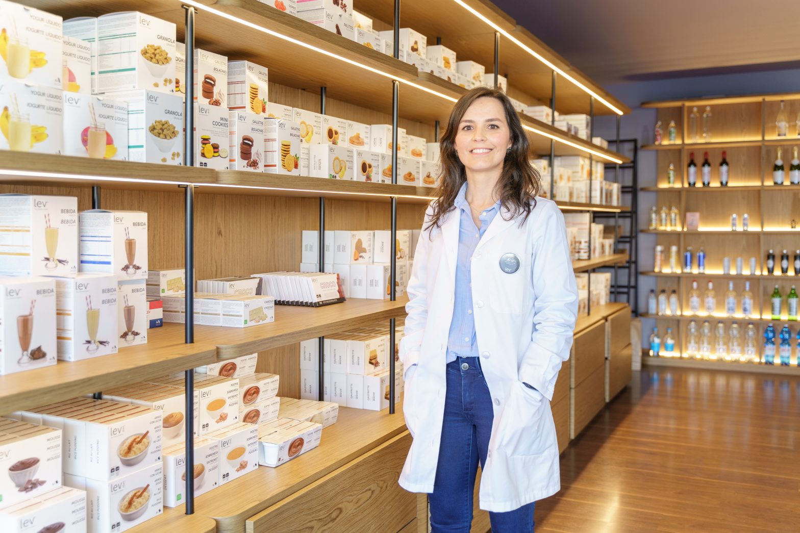 Nutricionista lev numa clínica lev