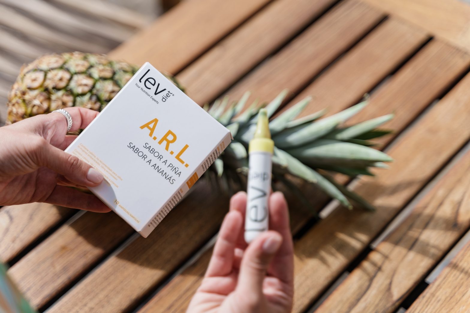 ARL, o seu melhor amigo no combate à retenção de líquidos, sabor a ananás