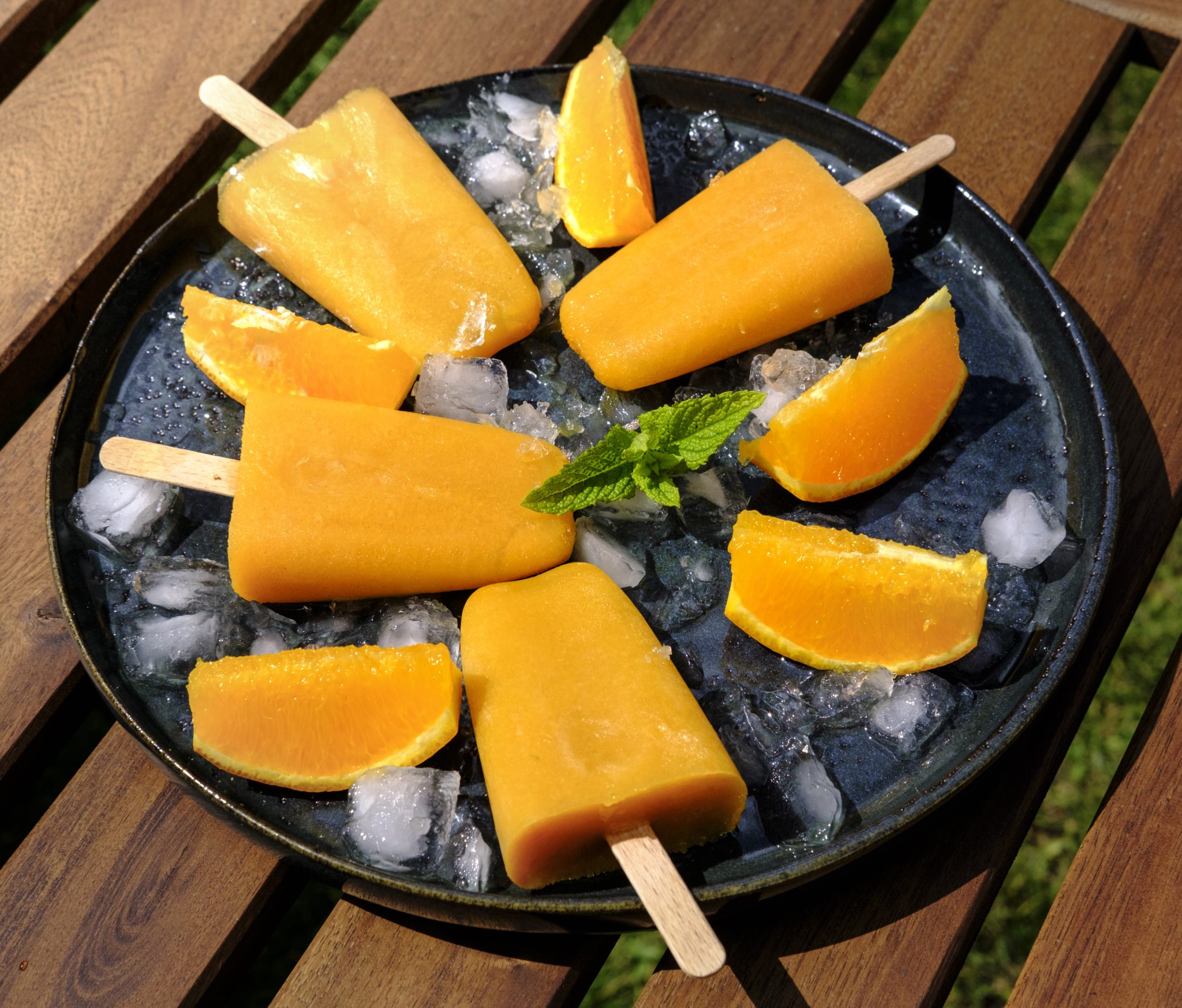 Receita lev de gelado/picolé de laranja