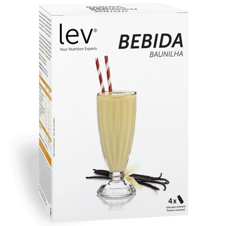 bebida sabor a baunilha lev