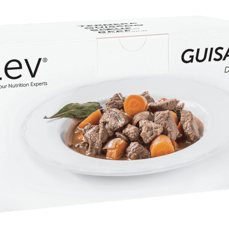 guisado de vitela lev, pronto a consumir