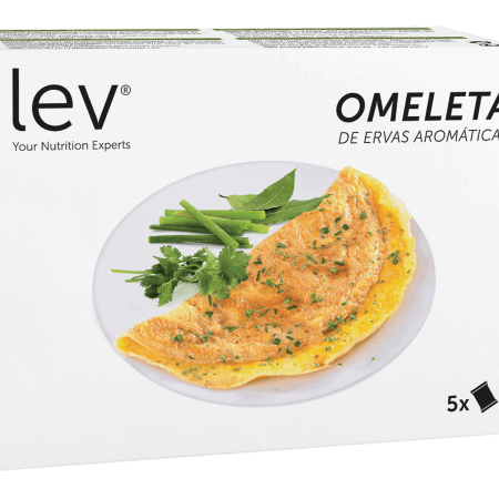 Omeleta de ervas aromaticas lev saudavel