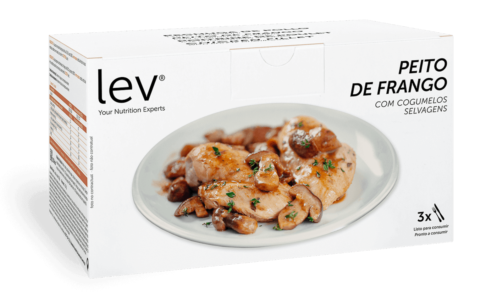peite de frango com cogumelos lev pronto a consumir