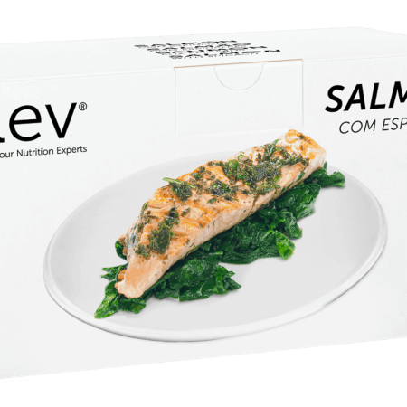 Salmão com espinafres lev pronto a consumir