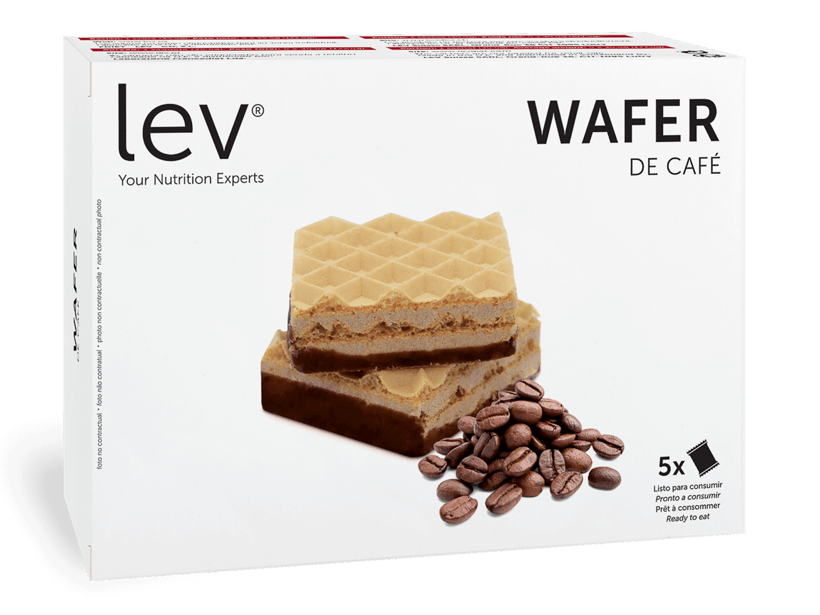 wafer de cafe lev saudavel