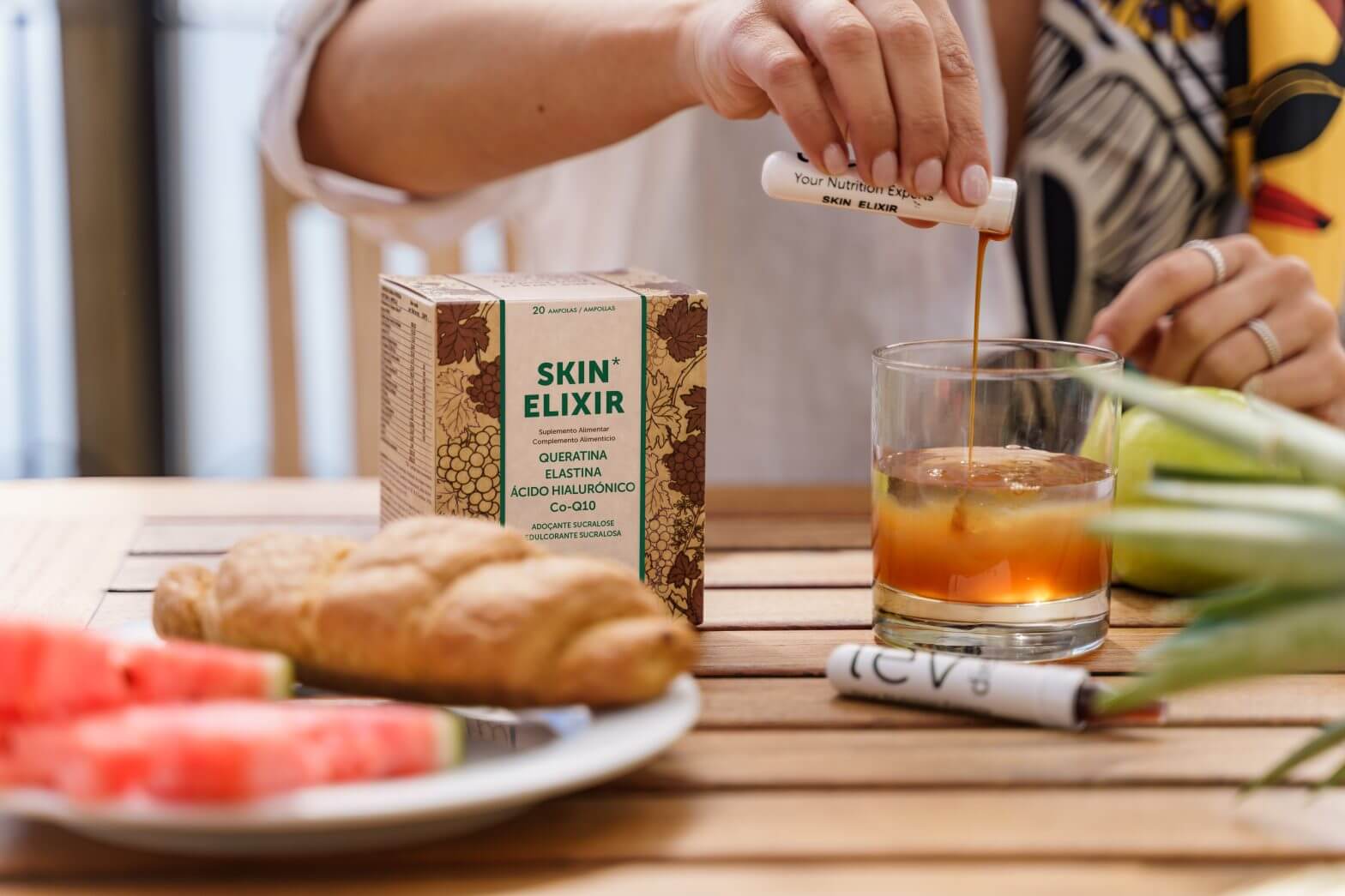 Skin Elixir da lev a ser consumido para prevenir a queda de cabelo