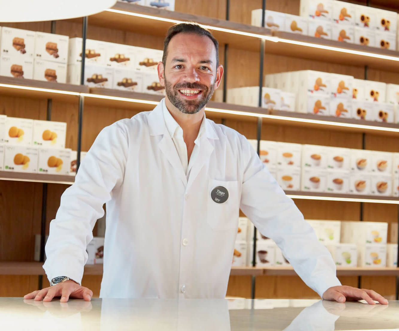 nutricionista tiago da lev na sua clínica