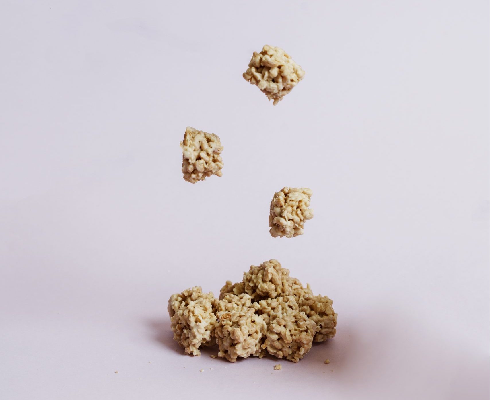 Bites de chocolate branco - granola saudável e sem açúcares