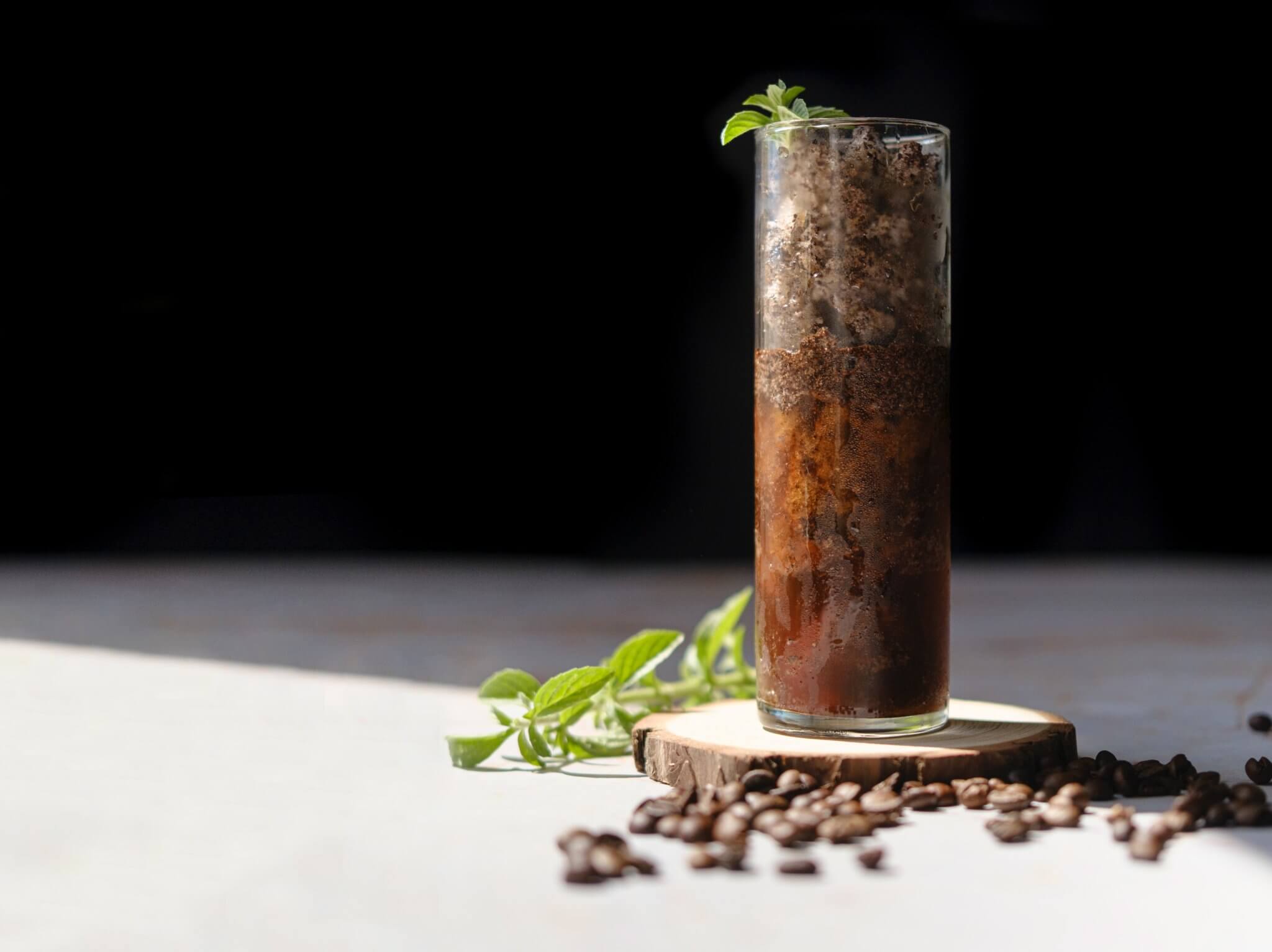 receita saudável de granizado de café