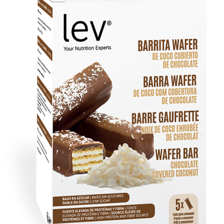 Barra Wafer de Coco com Cobertura de Chocolate