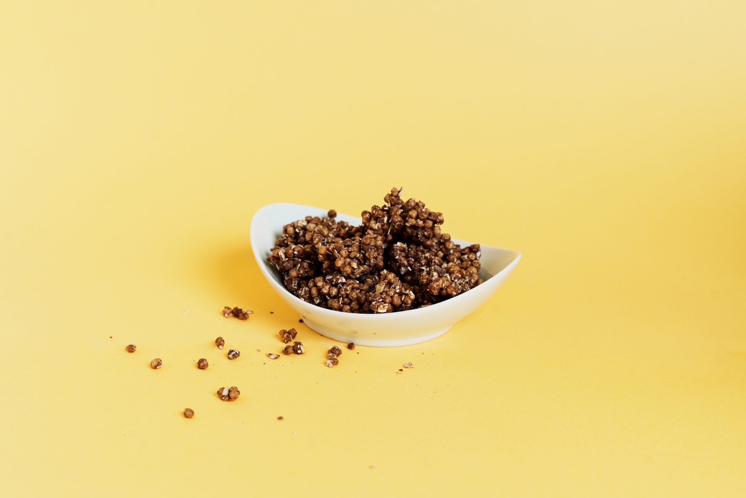 Granola de chocolate e côco - sem gluten e sem açúcares