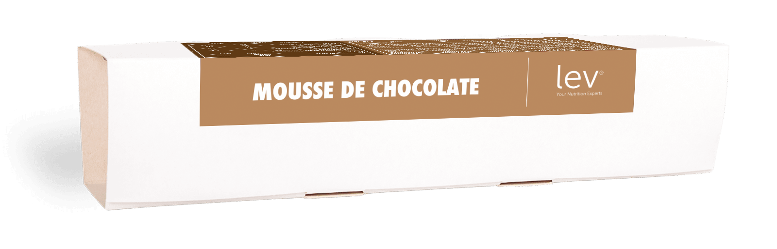 mousse gelado de chocolate, sobremesa saudável, sem açúcares adicionados, pronta a consumir