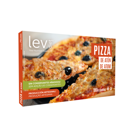 Pizza atum saudável lev