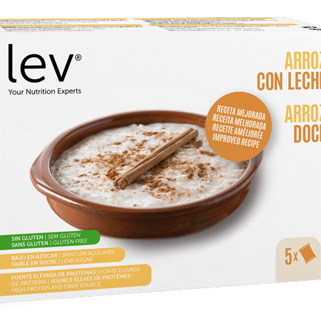 arroz doce saudável da lev