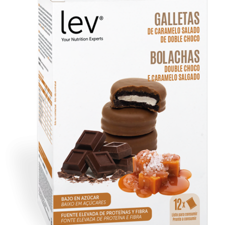 bolachas double choc com caramelo salgado saudáveis