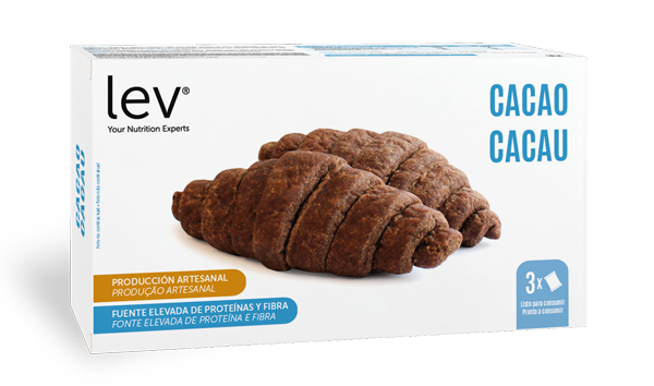 Croissant de cacau saudável