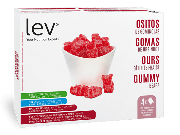 gomas de morango saudaveis sem açucar