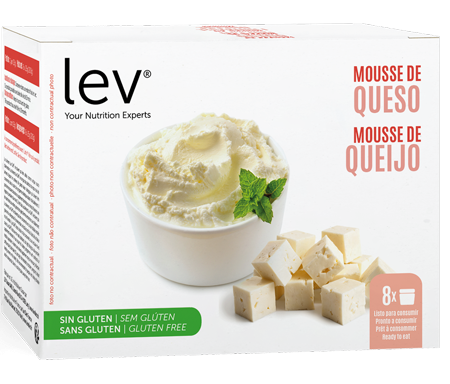 Mousse de Queijo lev saudável