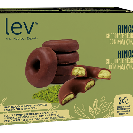 rings chocolate negro com matcha da lev