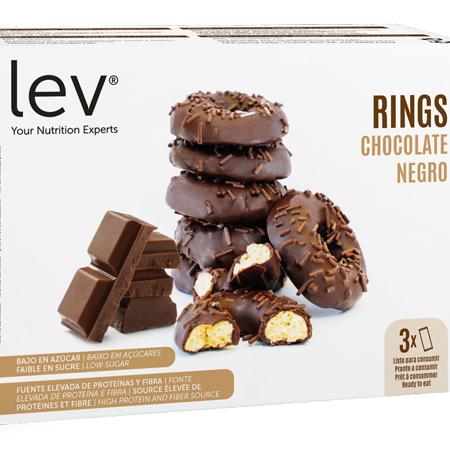 RINGS CHOCOLATE NEGRO LEV