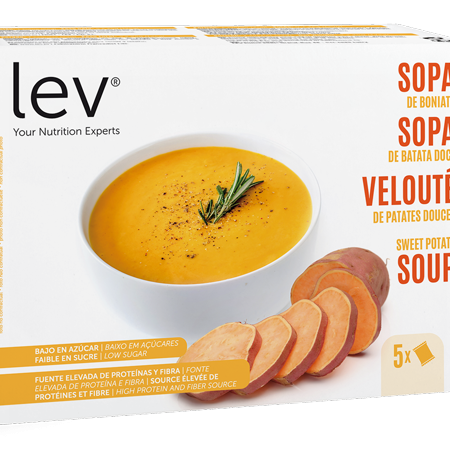 sopa de batata doce da lev