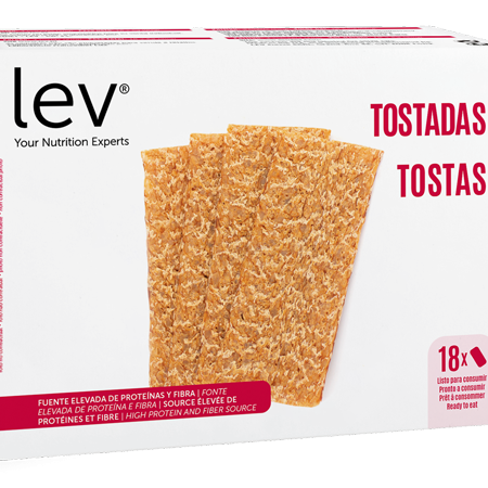 Tostas saudáveis da lev