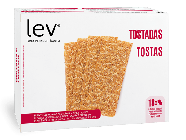 Tostas saudáveis da lev
