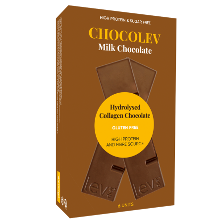Chocolev Milk Chocolate da lev - chocolate dietetico sem açucar