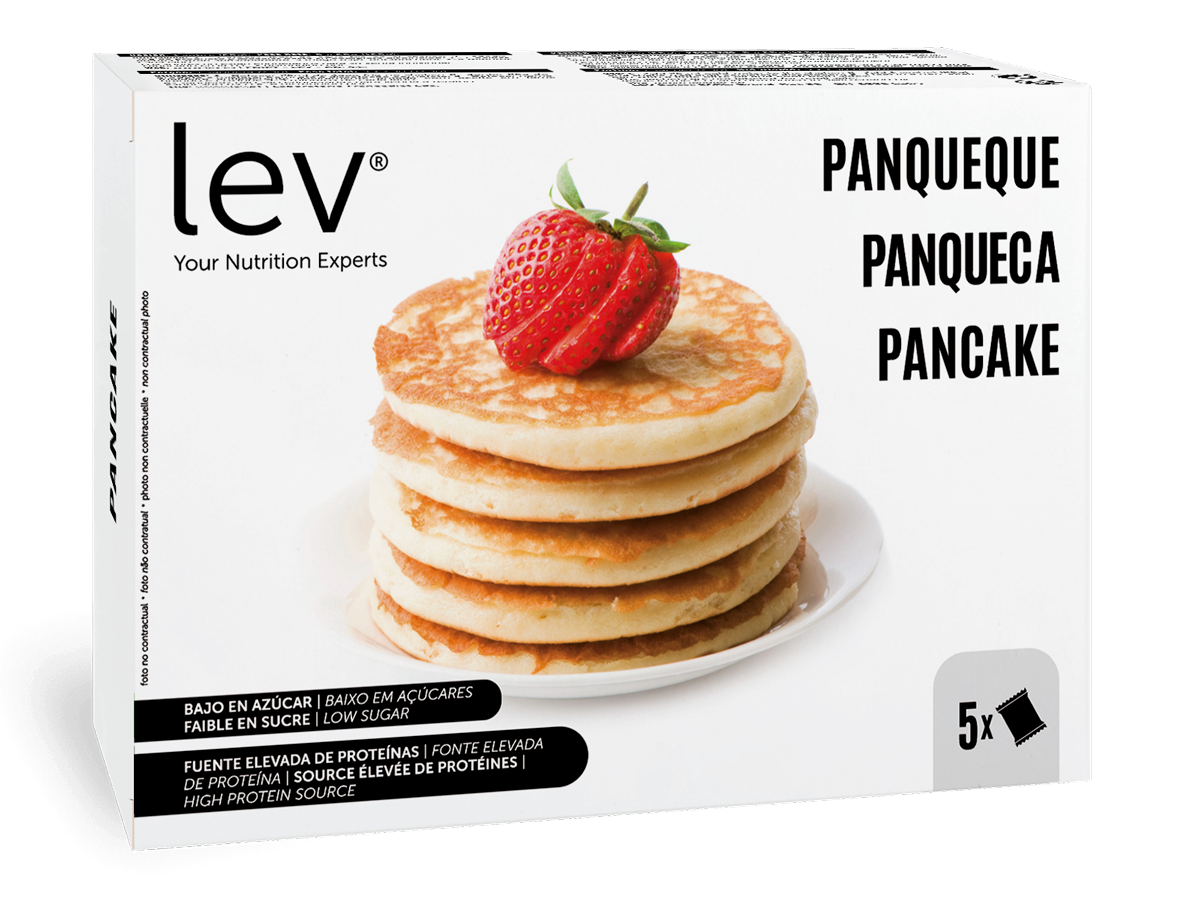 Panquecas lev saudáveis