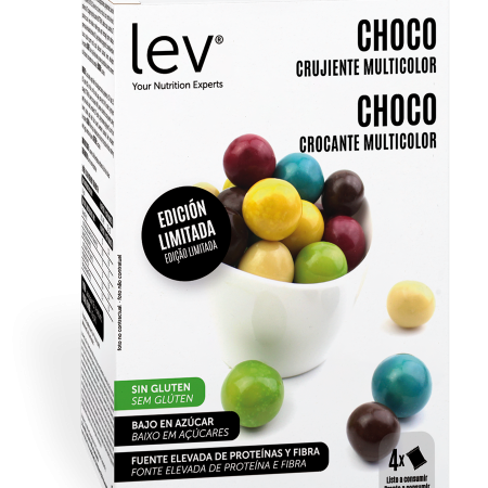 Snack choco color lev saudável