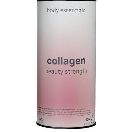 Body Essentials Collagen e os benefícios da combinação de colagénio, proteína WHEY e spirulina.