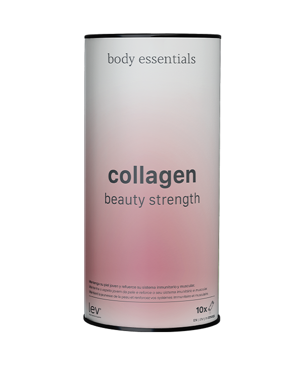 Body Essentials Collagen e os benefícios da combinação de colagénio, proteína WHEY e spirulina.