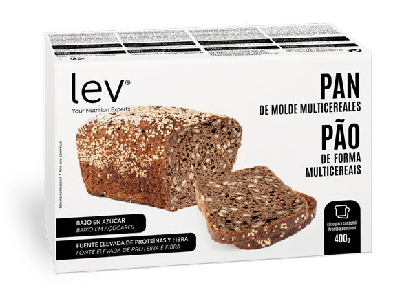 Pão de Forma Multicereais LEV