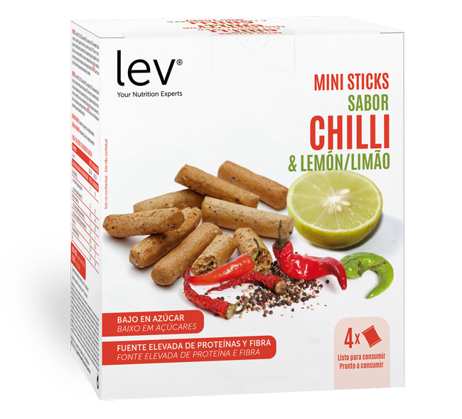 mini sticks chilli e limão