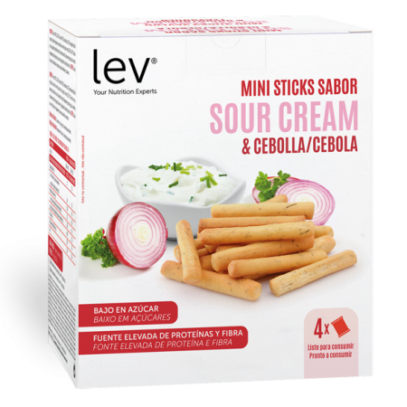 mini sticks sour cream cebola